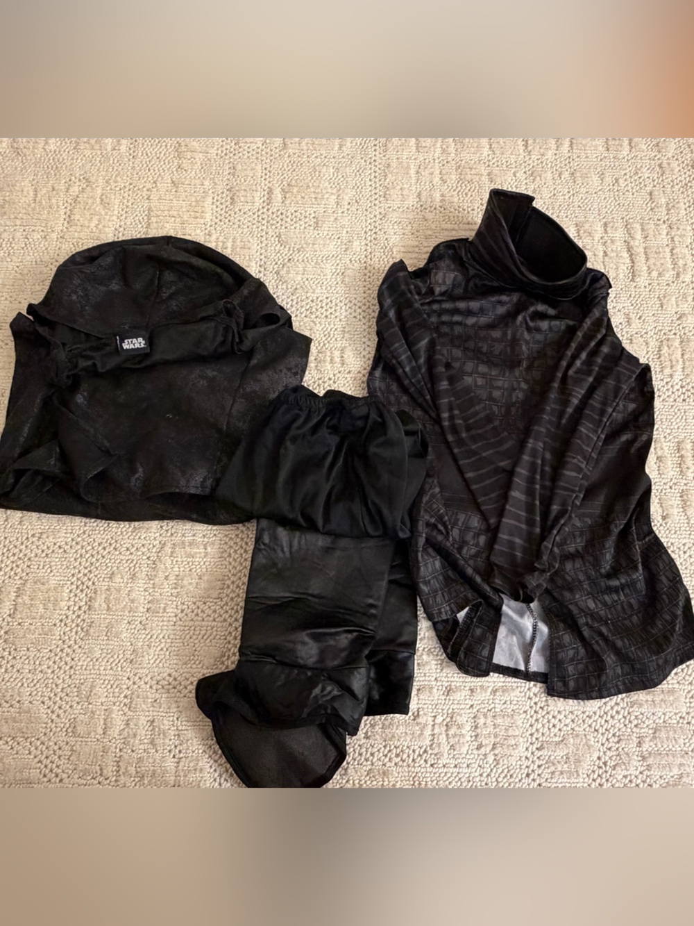 Star Wars Kids Halloween Costume – Black 3-Piece Costume Set